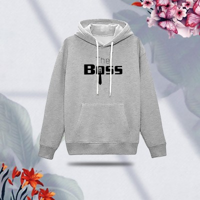 Premium Comfortable (The Boss-Gray) Ladies winter hoodie